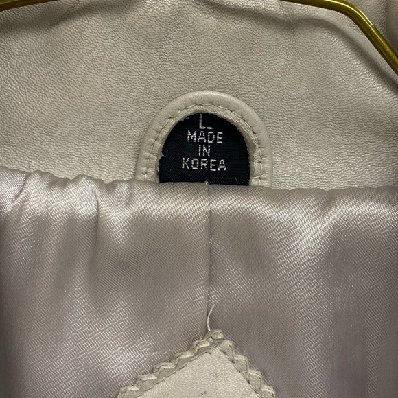 Jacqueline Ferrar Large Leather Jacket - Picture 3 of 5